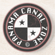 Panama Canal Zone Circle Design