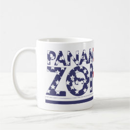 Panama Canal Zonian Patriotic Kaffeetasse