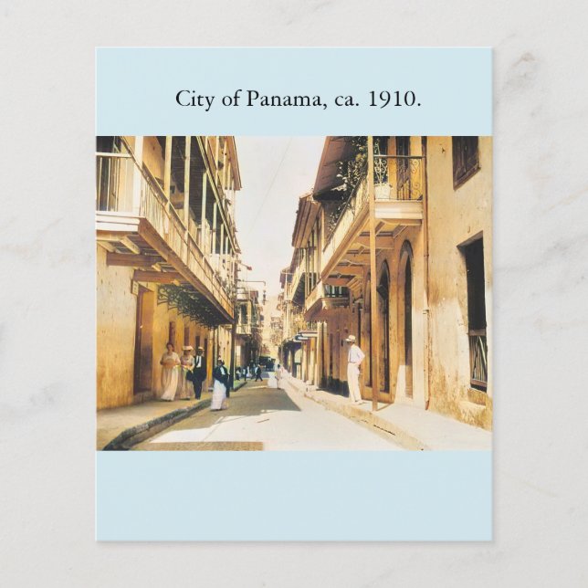 Panama Casco Viejo Altes Foto Reporter Flyer (Vorne)
