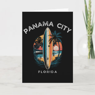 Panama City Beach Florida Männer Frauen Surfen Karte