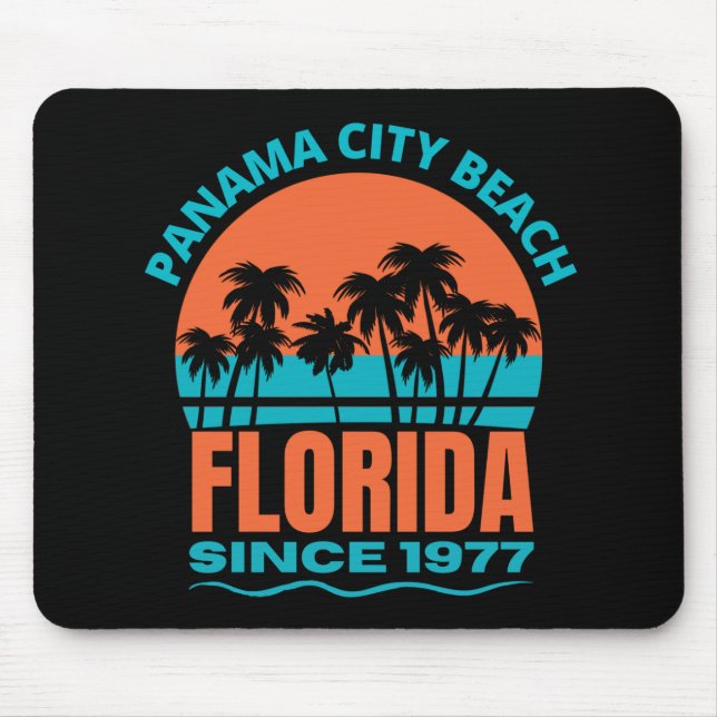 Panama City Beach Florida Mousepad (Vorne)