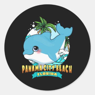 Panama City Beach Florida Niedlich Ba Runder Aufkleber