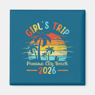Panama City Beach Florida Palmenbaum Sonnenunterga Magnet