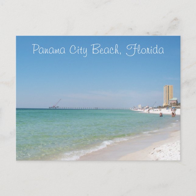 Panama City Beach, Florida Postcard Postkarte (Vorderseite)