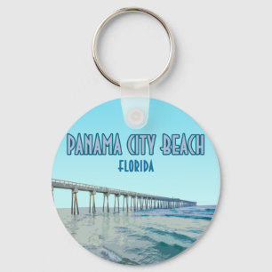 Panama City Beach Florida Vintage Schlüsselanhänger