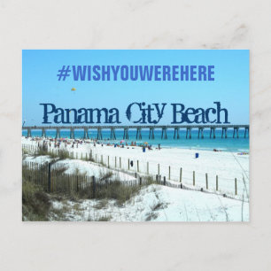 Panama City Beach, Florida #WISHYOUWEREHERE Postkarte