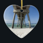 Panama City Beach Pier Keramikornament<br><div class="desc">Panama City Beach Pier</div>