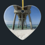 Panama City Beach Pier Keramikornament<br><div class="desc">Panama City Beach Pier</div>