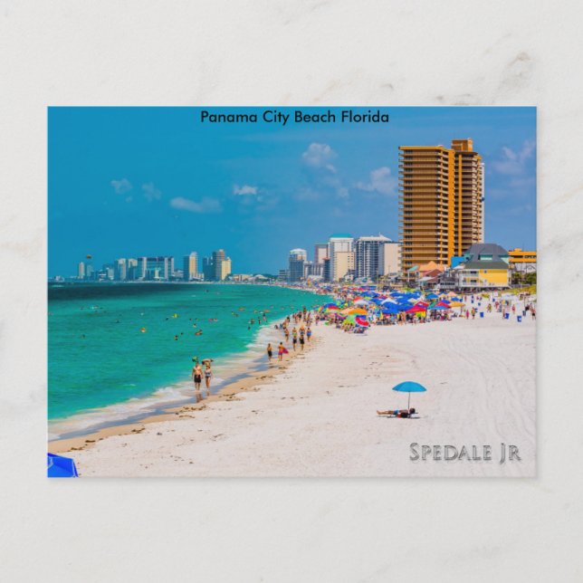 Panama City Beach Post Card Postkarte (Vorderseite)