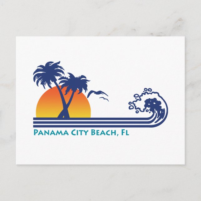Panama City Beach Postkarte (Vorderseite)