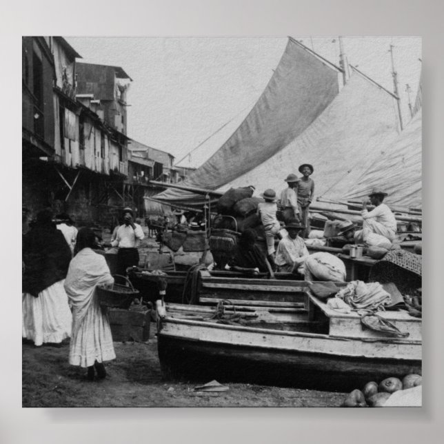 Panama City Panama Markey 1907 Poster (Vorne)