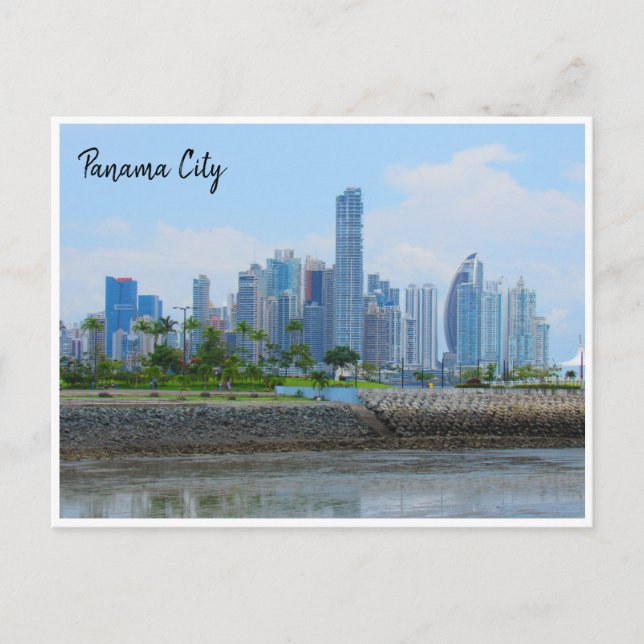 Panama City Skyline Postkarte (Vorderseite)