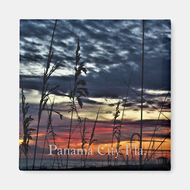 Panama-City-Strandmagnet Magnet (Vorne)