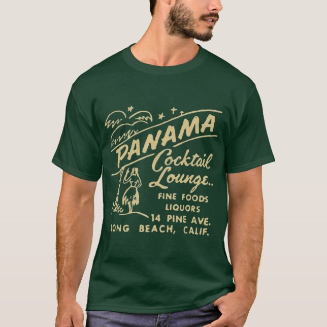 Panama Cocktail Lounge T-Shirt (Vorderseite)