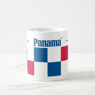 Panama-Farbquadrate Tasse