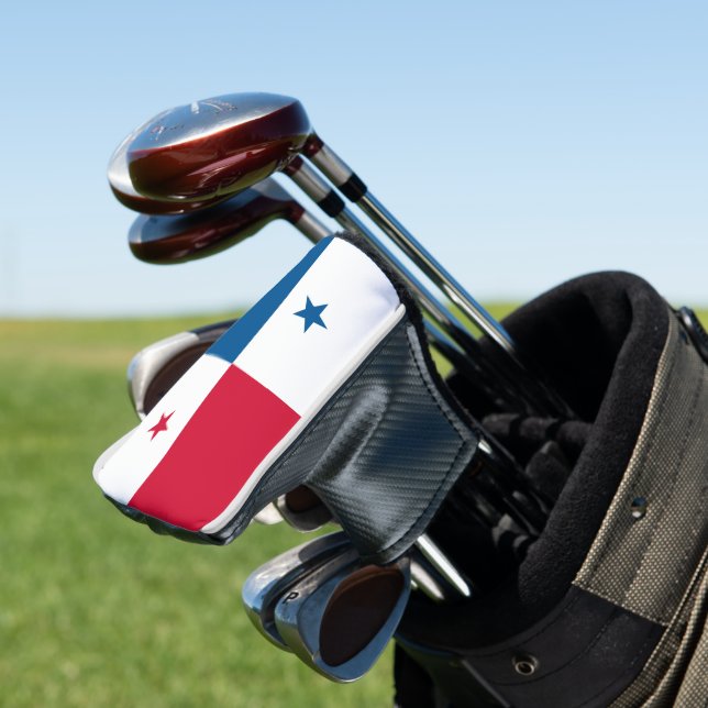 Panama-Flagge Golf Headcover (In Situ)