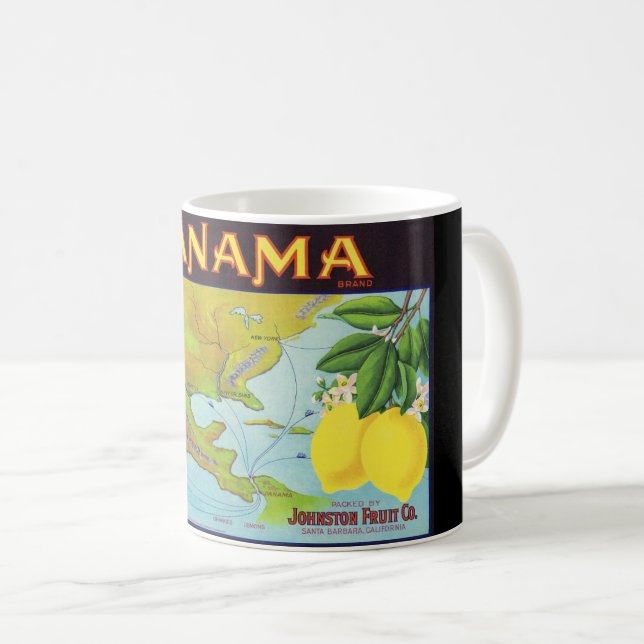 Panama-Frucht-Tasse Kaffeetasse (VorderseiteRechts)