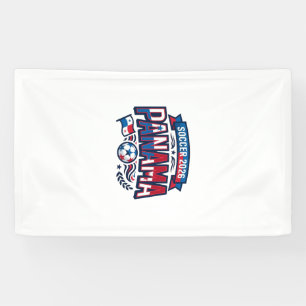 Panama Fußball 2026 Fußball Fett Landestypografie Banner