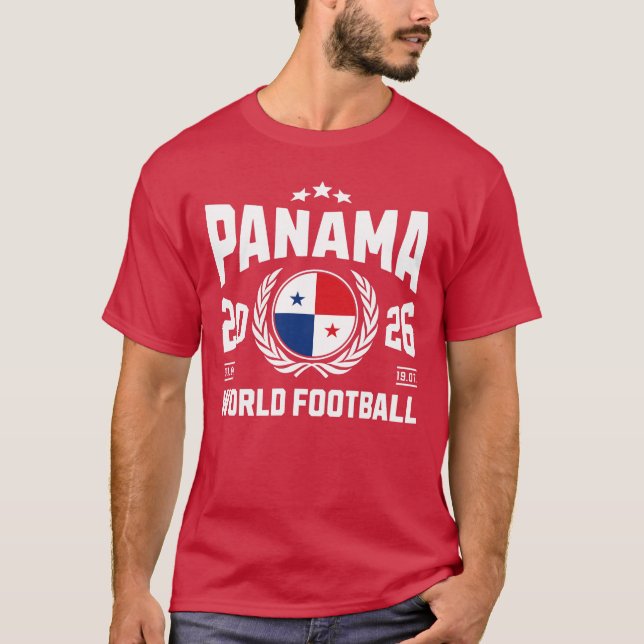 Panama Fußball 2026 T-Shirt (Vorderseite)