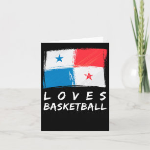 Panama Lieben Basketball Karte