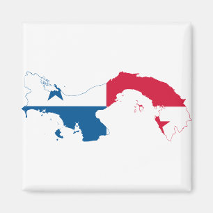 PANAMA - MAP/LOGO/FLAG/FARBEN/WAPPEN MAGNET