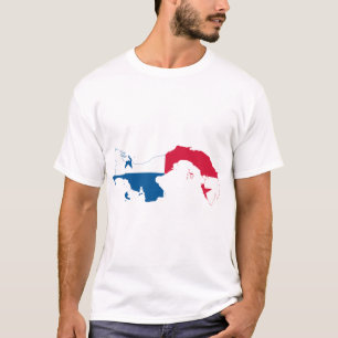 PANAMA - MAP/LOGO/FLAG/FARBEN/WAPPEN T-Shirt