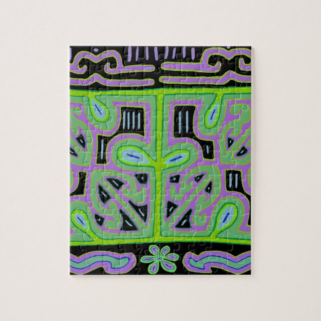 Panama Mola Music Box Puzzle (Vertikal)