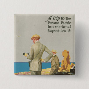 Panama Pacific Exposition Button