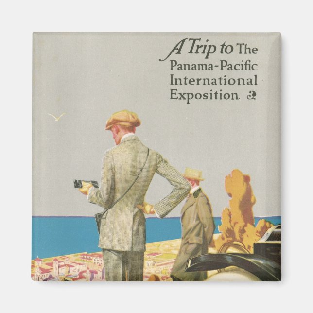 Panama Pacific Exposition Magnet (Vorne)