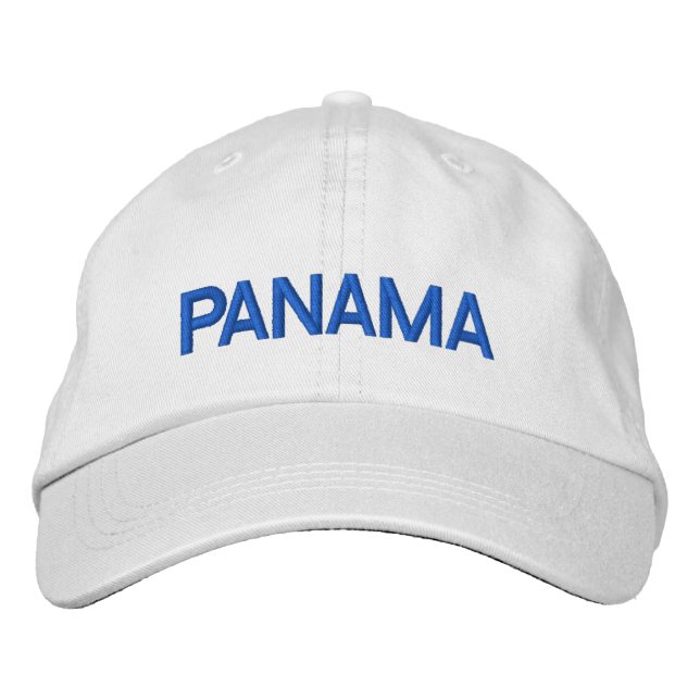 Panama Personalisiert anpassbarer Hut (Vorderseite)