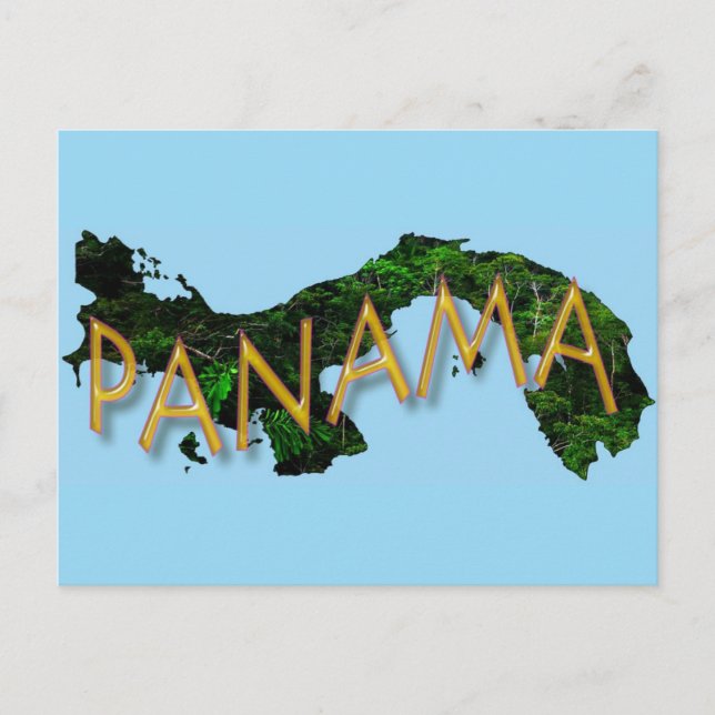 Panama Postcard Postkarte (Vorderseite)