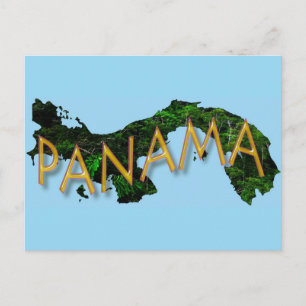 Panama-Postkarte Postkarte
