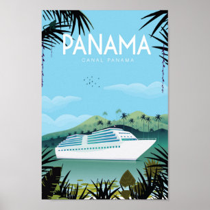 Panama-Reiseplakat, Poster