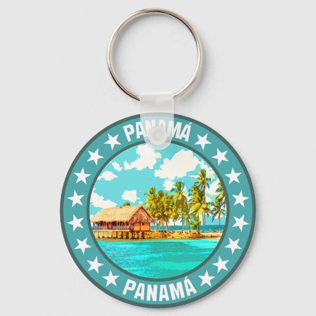 Panama Schlüsselanhänger (Vorderseite)