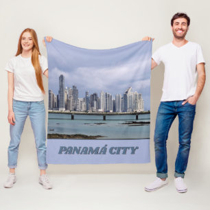 Panama Skyline Fleecedecke
