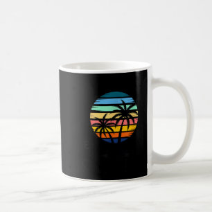 Panama-Stadt Florida Strand Sonnenuntergang Palme Kaffeetasse