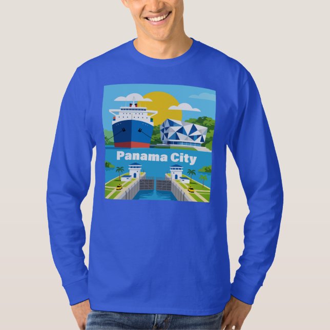 Panama-Stadt Panama T-Shirt (Vorderseite)