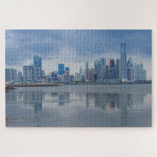 Panama-Stadt reflektieren Puzzle