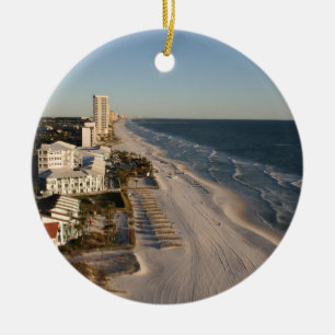 Panama-Stadt Strand Florida-Bild Keramik Ornament