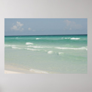 Panama-Stadt Strand-Florida-Leinwandkunstdruck Poster