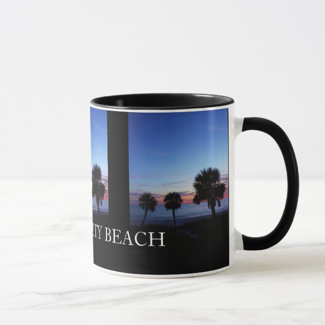Panama-Stadt Strandandenken-Kaffeetasse Tasse (Rechts)