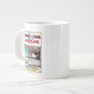 Panama und der Canal Airplane Movie Promo Poste Jumbo-Tasse