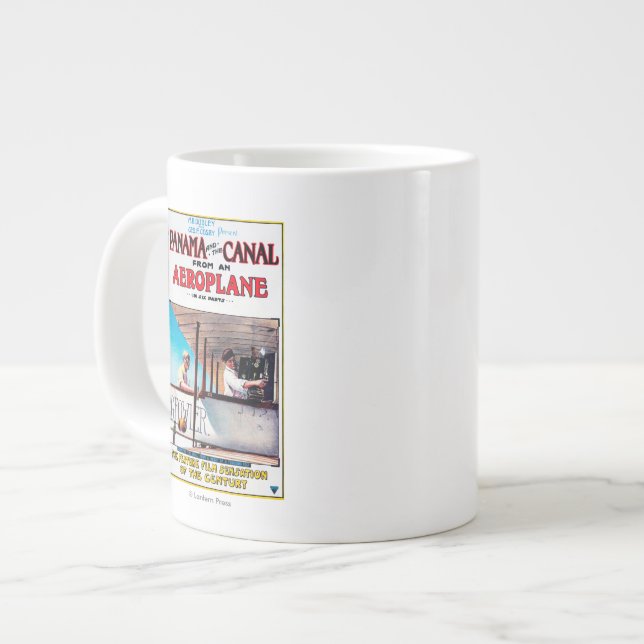 Panama und der Canal Airplane Movie Promo Poste Jumbo-Tasse (Vorderseite Links)