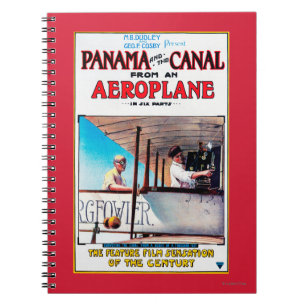 Panama und der Kanal Aeroplane Movie Promo Poste Notizblock