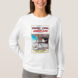 Panama und der Kanal Aeroplane Movie Promo Poste T-Shirt