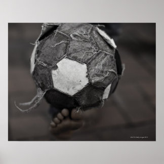 Panamaischer Straßenfußball Poster