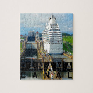 Panamakanal-Andenken Puzzle