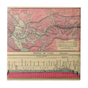 Panamakanal Fliese