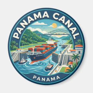 Panamakanal Panama Magnet