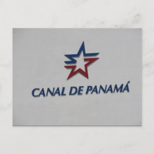 Panamakanal Postkarte